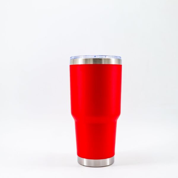 30 oz White Leak Proof Insulated Tumbler - Image 2